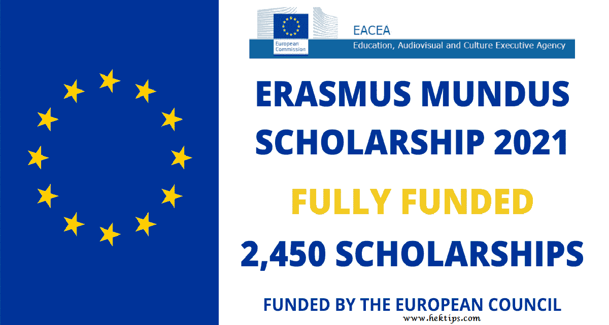 Erasmus Mundus Scholarship Fully Funded HeKTips